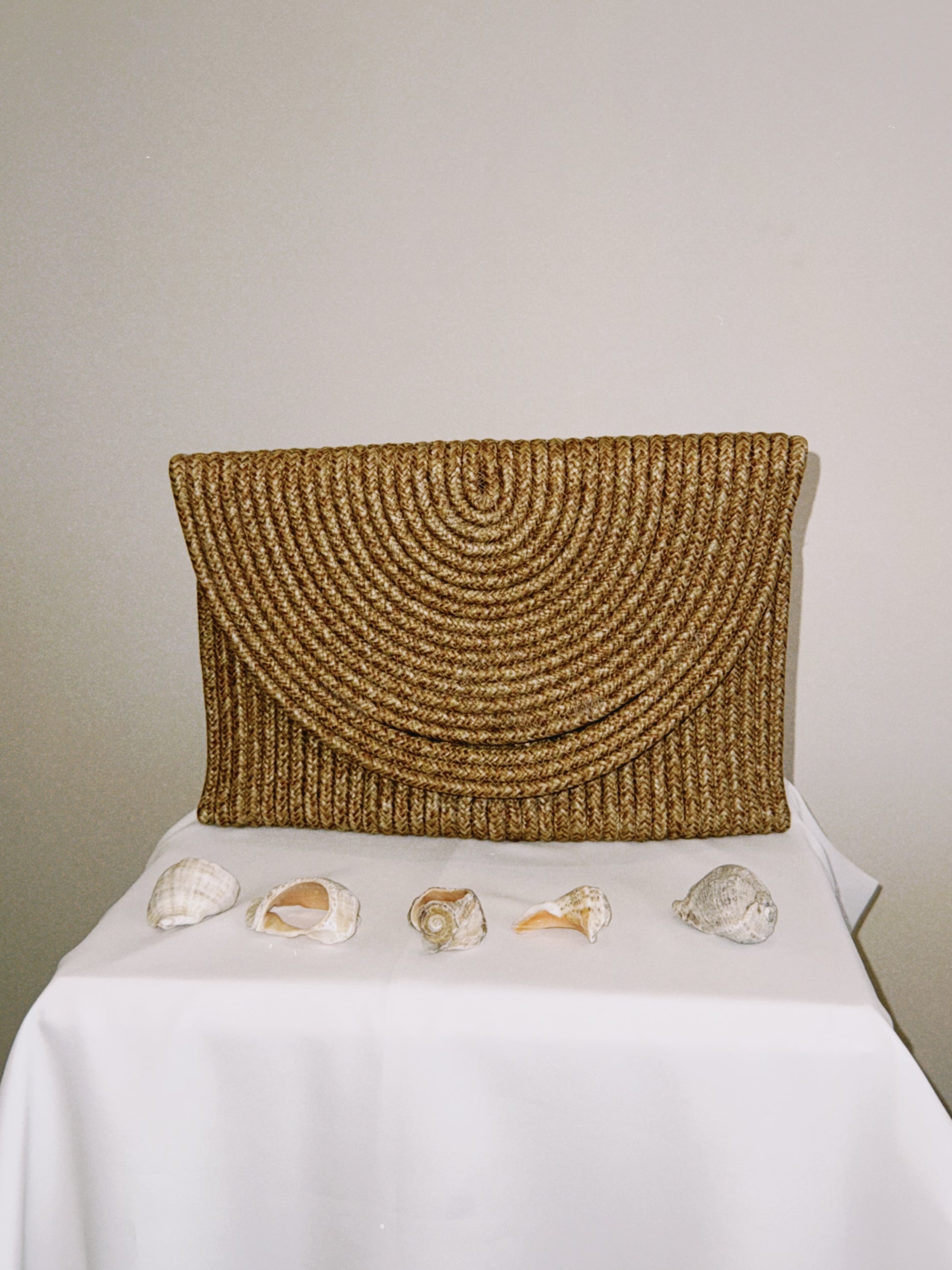 Clutch Hasır Çanta